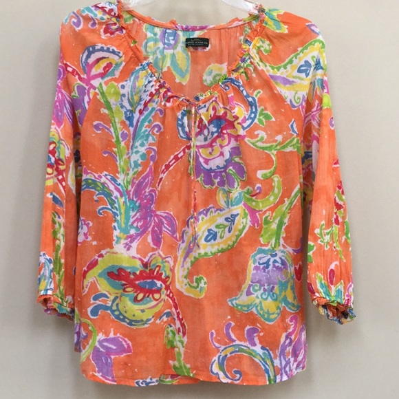 Lauren Ralph Lauren Tops - Fun boho top by Ralph Lauren/Lauren Jeans Co.